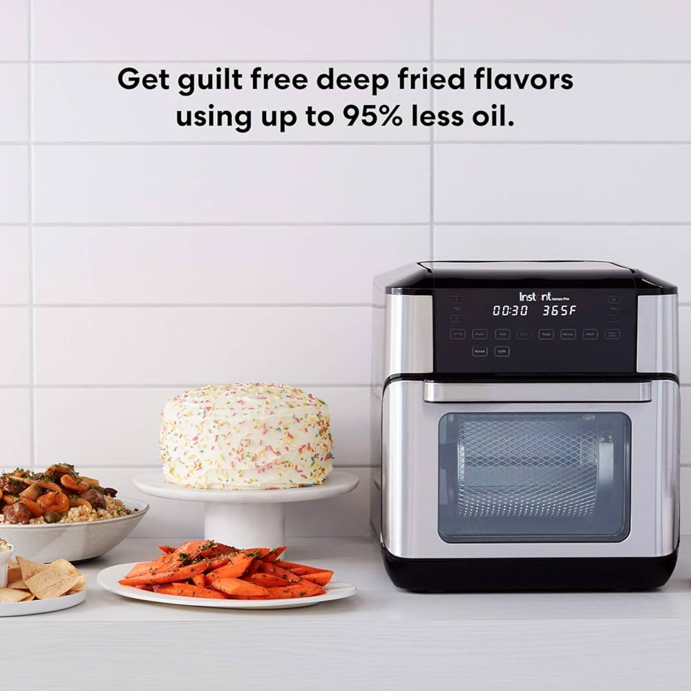 Instant Vortex Pro エアフライヤーオーブン 9 in 1 Instant Vortex Pro 9-in-1 Air Fryer, 10 Quart, Air Fry